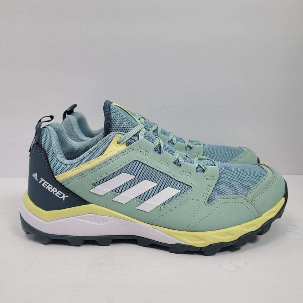 Adidas Terrex Agravic TR 280 Women's Green VGC Hiking Shoes EF6889 US Size 8.5